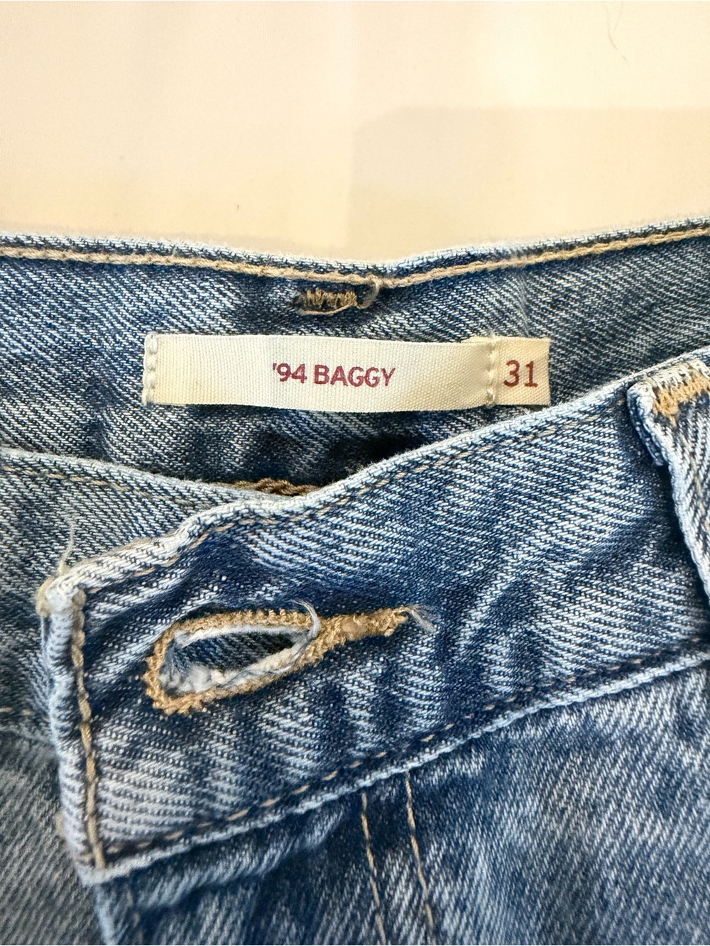 Levi’s ‘94 Baggy Women's Jeans - Light Blue Denim